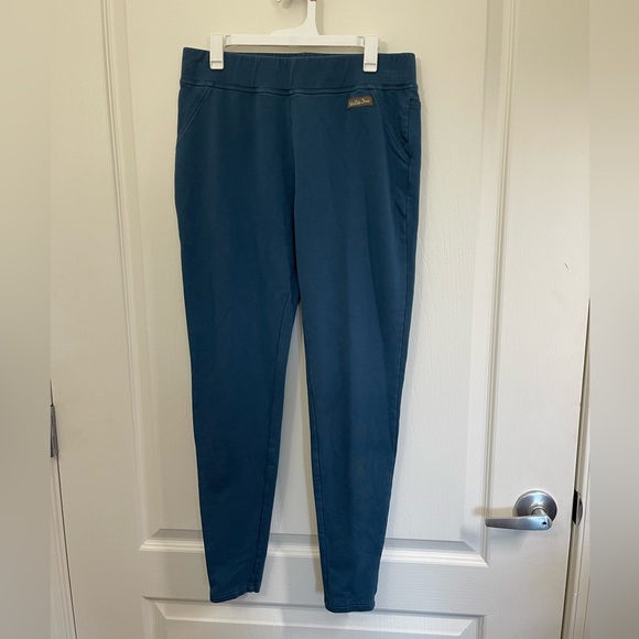 Matilda Jane Pants - Matilda Jane Women's Blue Pant Size Small Elastic Waistband Side Pockets sku362